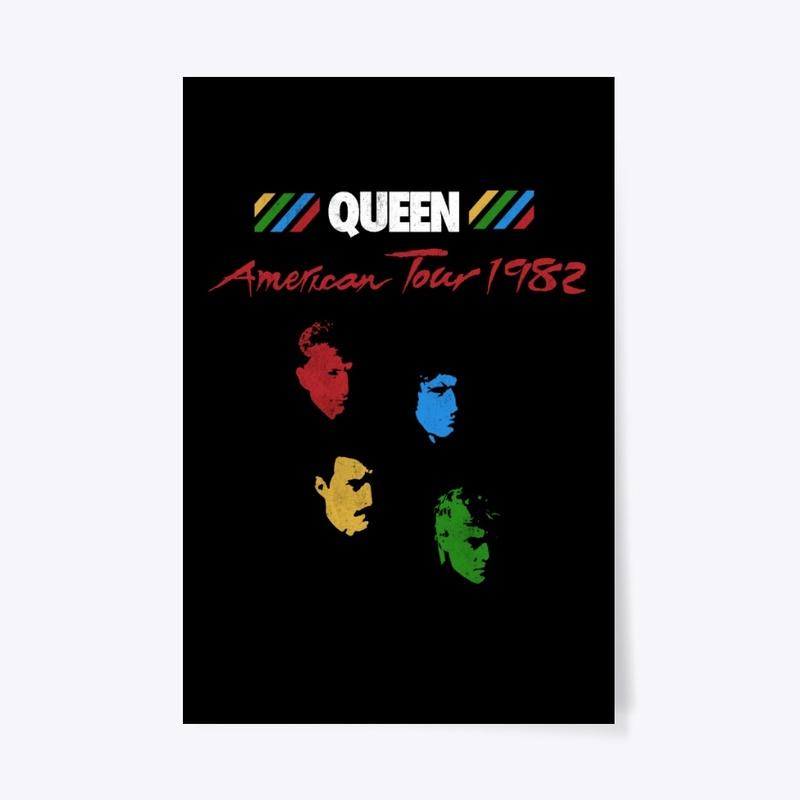 Queen Official American Tour '82