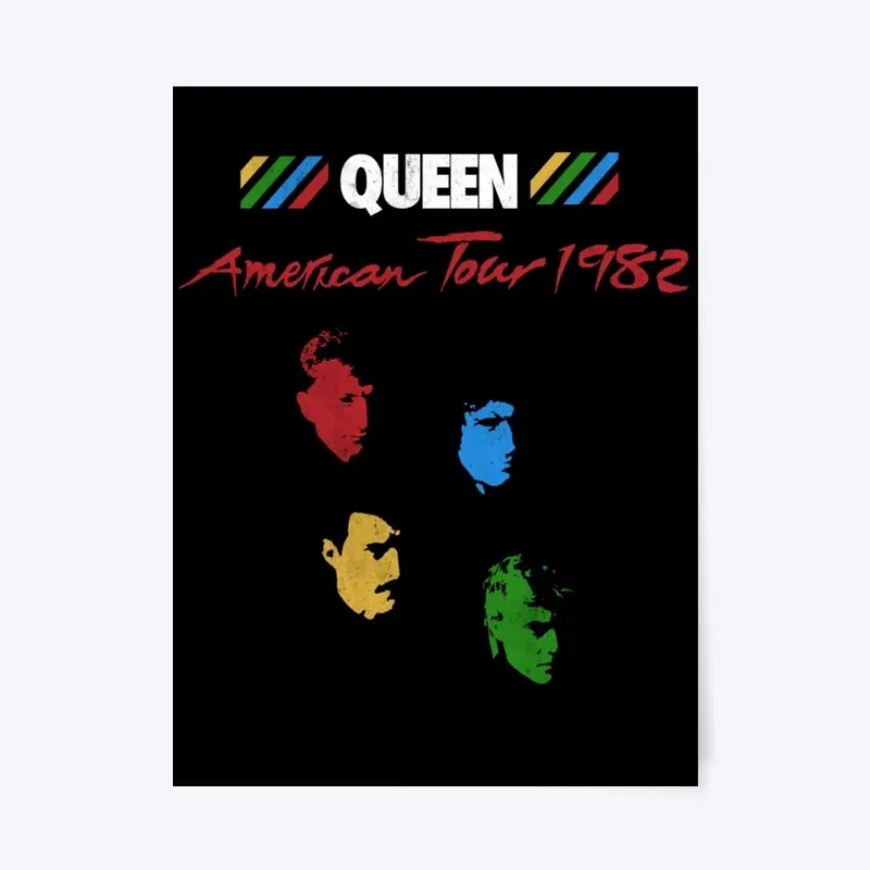 Queen Official American Tour '82