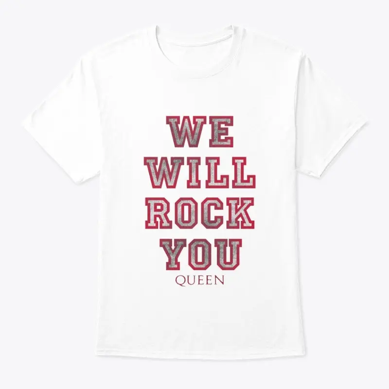 Queen Official We Will Rock You Pink